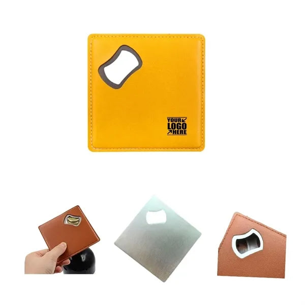 4 Inch Stainless Steel Coaster Bottle Opener