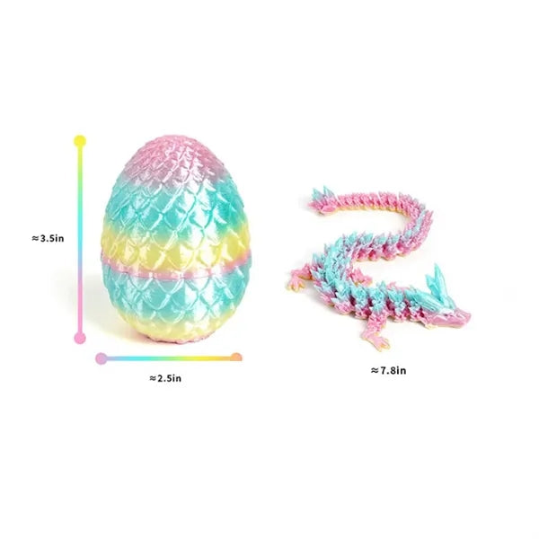 3D Printed Dragon Egg