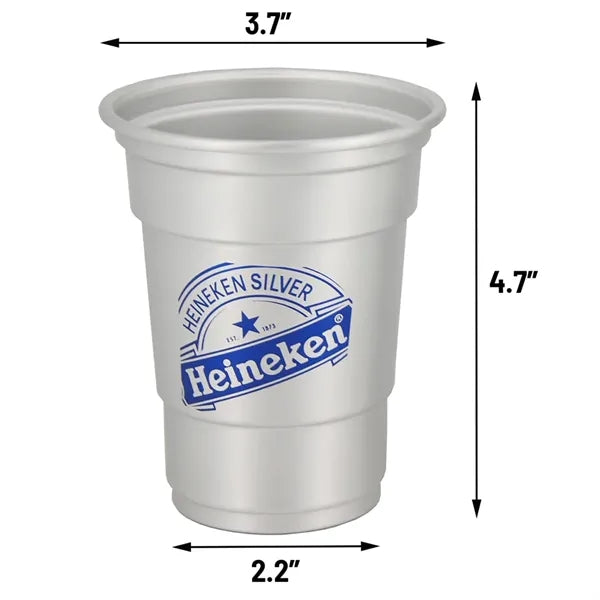 16 oz Stackable Metal Travel Tumblers Kitchen Beer Cups