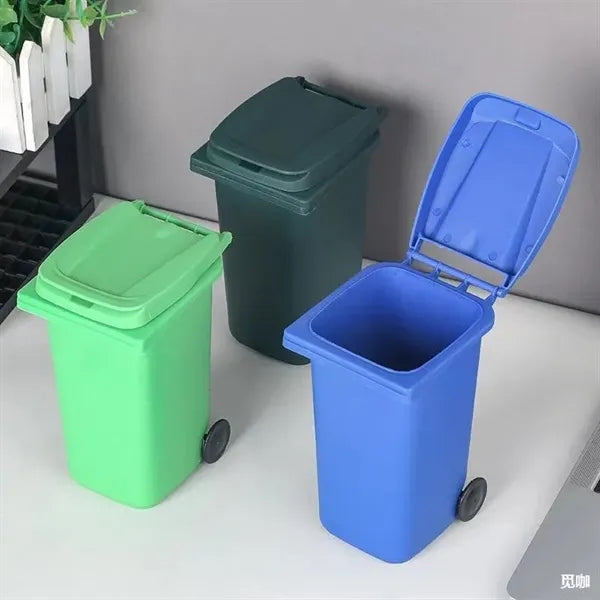 Desktop Trash Can Pen Holder