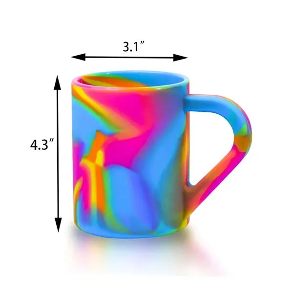 12 oz Silicone Shatterproof Mug Outdoor Simple Drinkware