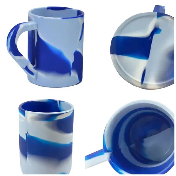 12 oz Silicone Shatterproof Mug Outdoor Simple Drinkware