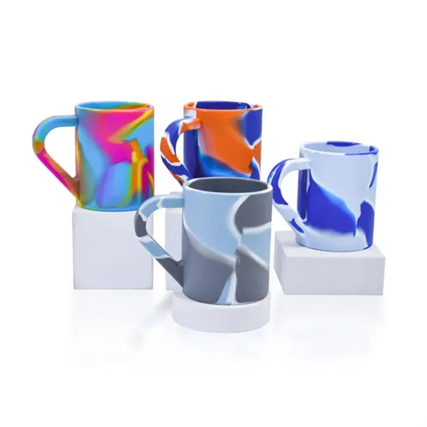 12 oz Silicone Shatterproof Mug Outdoor Simple Drinkware