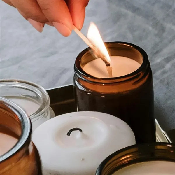 4oz Glass Candle Vessel for DIY Projects