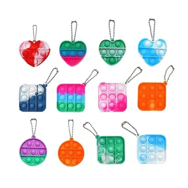 Mini Fidgets Toys With Keychain