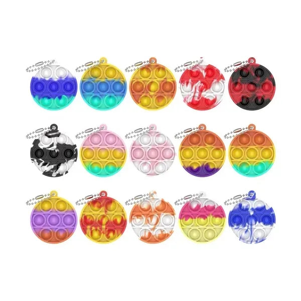 Mini Fidgets Toys With Keychain