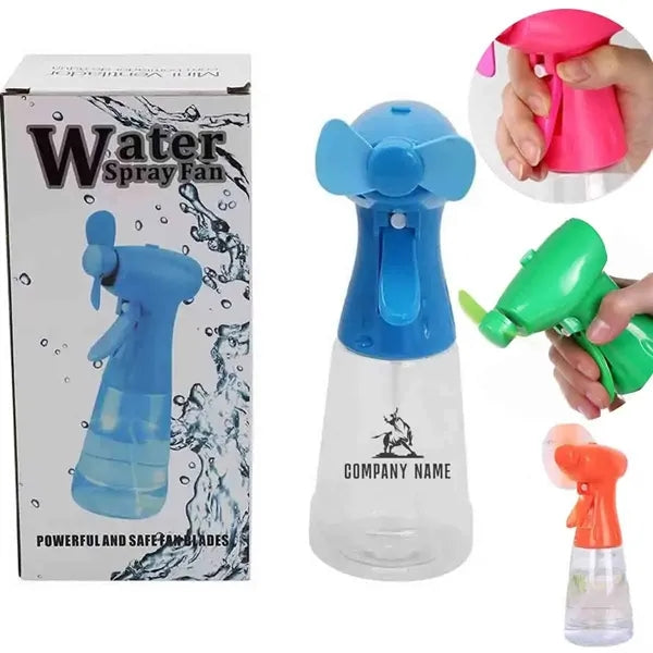 Portable Spray Bottle With Mini Fan