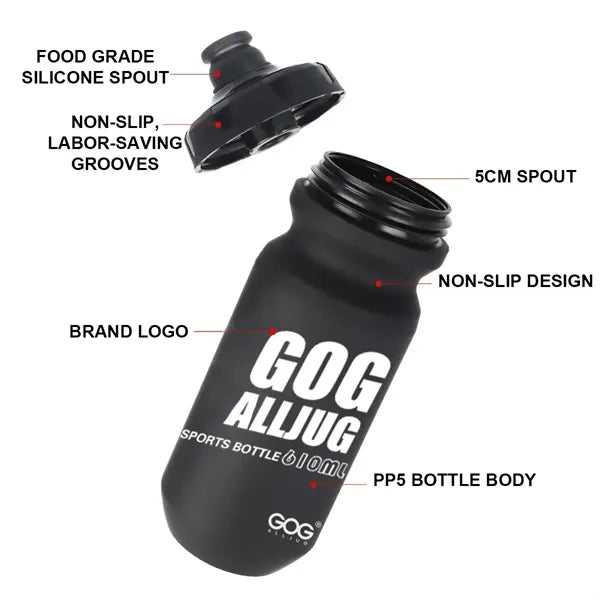 Squeeze Bike Water Bottles