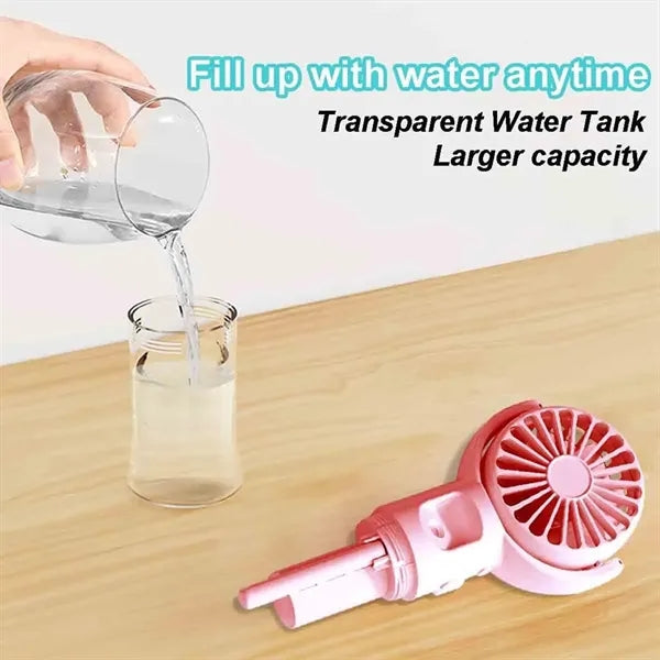 Handheld Misting Fan