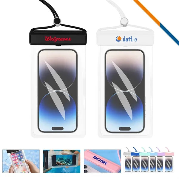 Achilles Waterproof Phone Pouch With Flip Cover Buckle