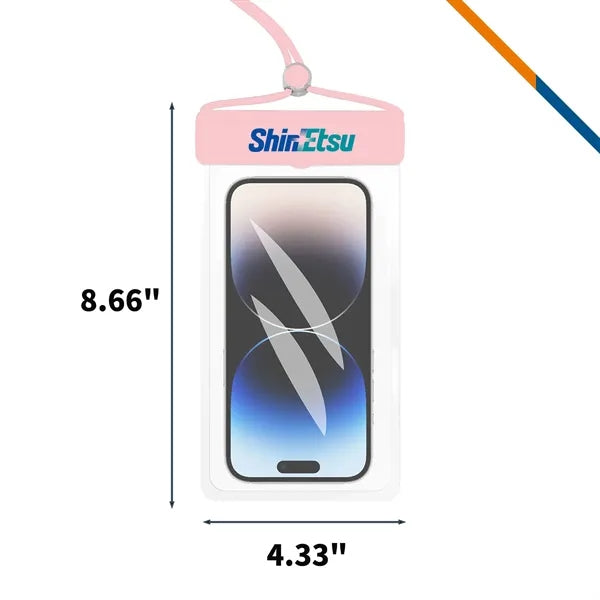 Achilles Waterproof Phone Pouch With Flip Cover Buckle