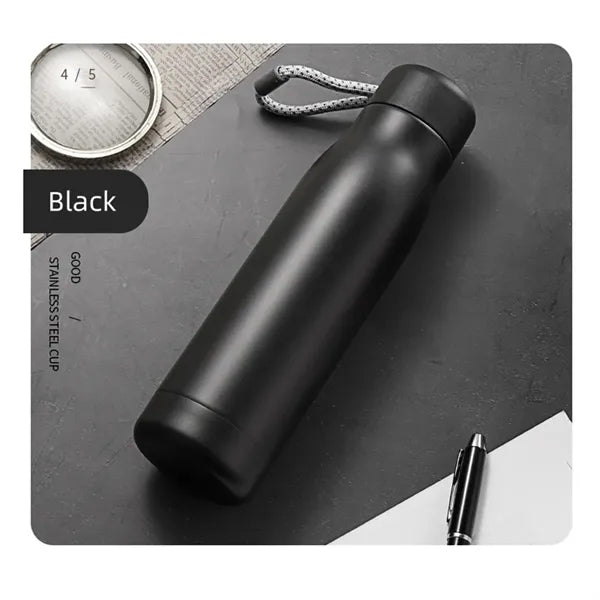 18 oz Insulated Water Bottles with Strap for Sport
