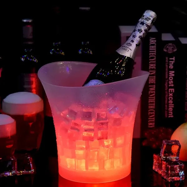 5L LED Ice bucket Automatic 7 Colors Changing