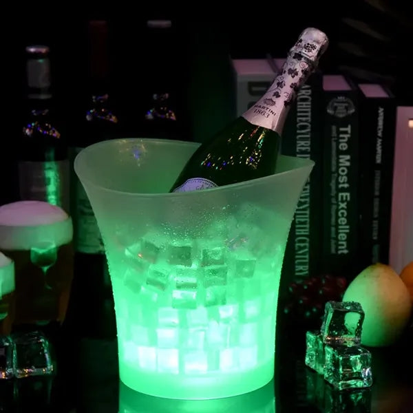 5L LED Ice bucket Automatic 7 Colors Changing