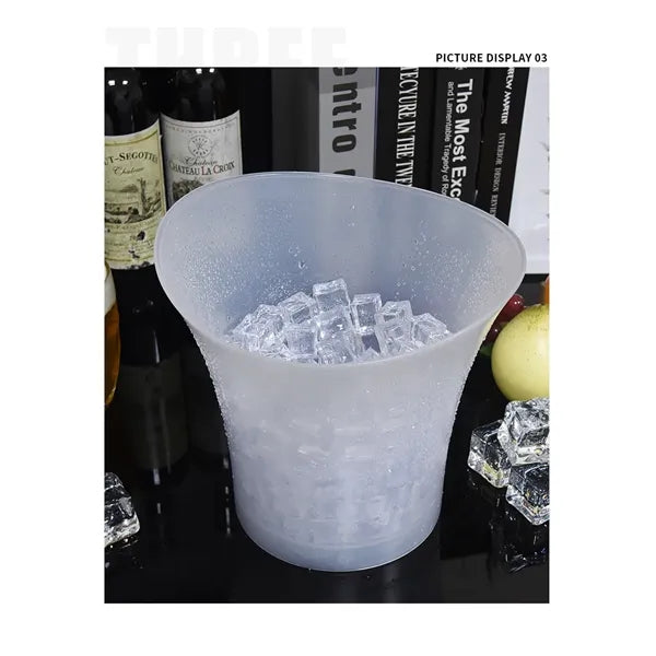 5L LED Ice bucket Automatic 7 Colors Changing