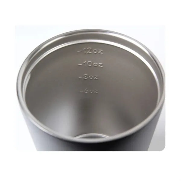 Vacuum Insulated Ceramic Coffee Tumbler With Lid