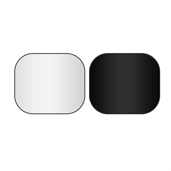 Foldable 2-Piece Automotive Car Window Sunshade