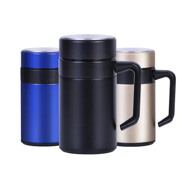 13.5oz Tea Thermos with Infuser Insulated Water Bottle