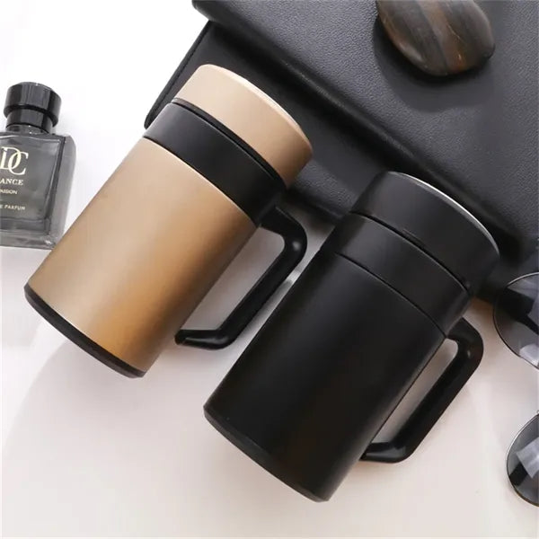 13.5oz Tea Thermos with Infuser Insulated Water Bottle