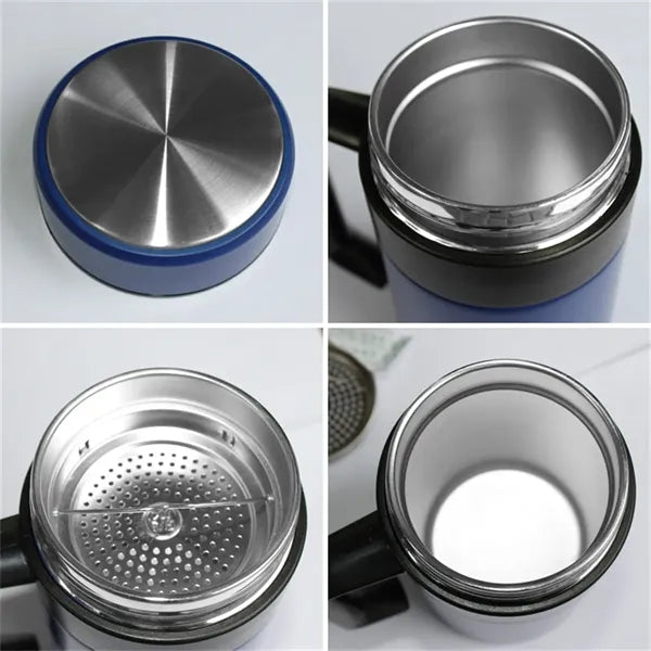 13.5oz Tea Thermos with Infuser Insulated Water Bottle