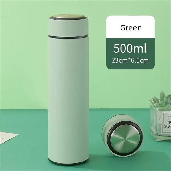 16oz Tea Thermos with Infuser for Insulated Water Bottle