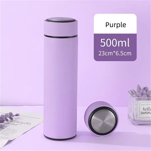 16oz Tea Thermos with Infuser for Insulated Water Bottle