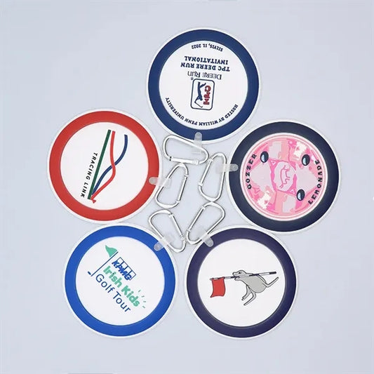 Golf Putt Target Bag Tag