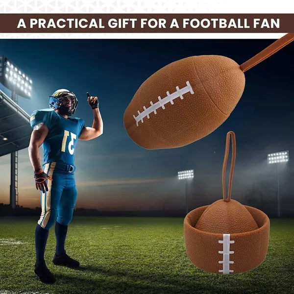 Collapsible Football-Sports Themed Water Bottle