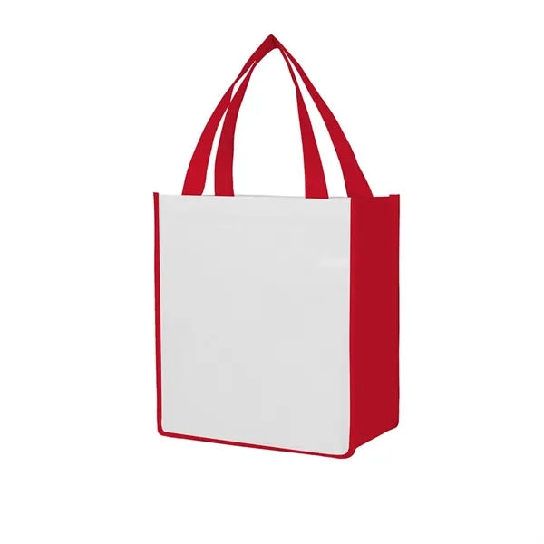 13" W X 15" H X 10" D Laminated Non-Woven Tote Bag