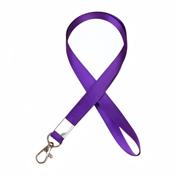 Neck Lanyard ID Holder with Metal Clasp