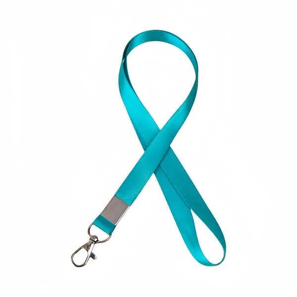 Neck Lanyard ID Holder with Metal Clasp