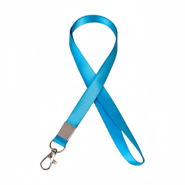 Neck Lanyard ID Holder with Metal Clasp