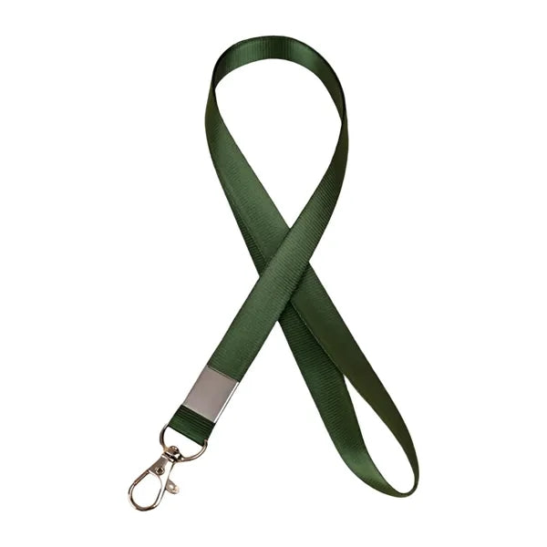 Neck Lanyard ID Holder with Metal Clasp