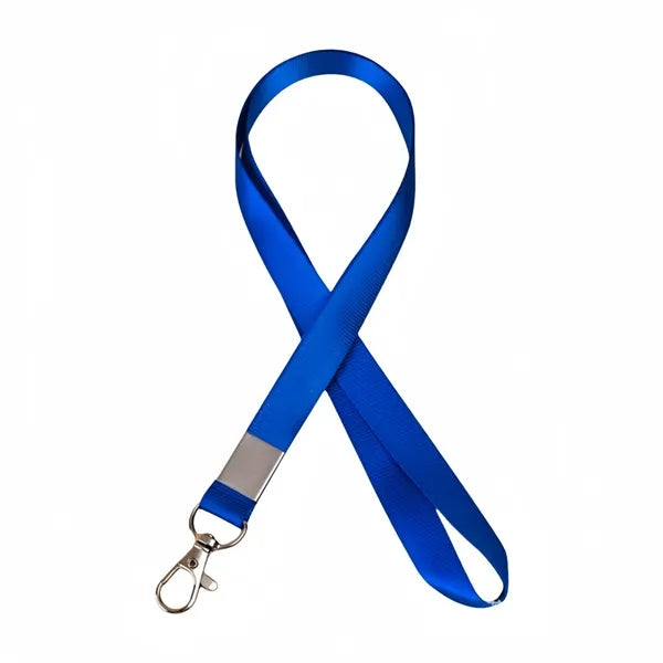 Neck Lanyard ID Holder with Metal Clasp