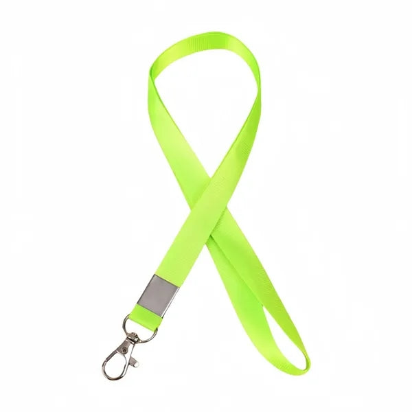 Neck Lanyard ID Holder with Metal Clasp
