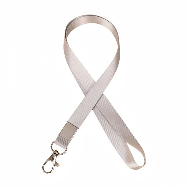 Neck Lanyard ID Holder with Metal Clasp