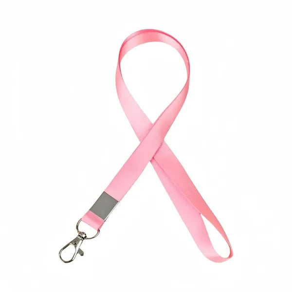 Neck Lanyard ID Holder with Metal Clasp