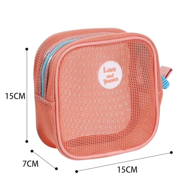 Mesh Cosmetic Bag