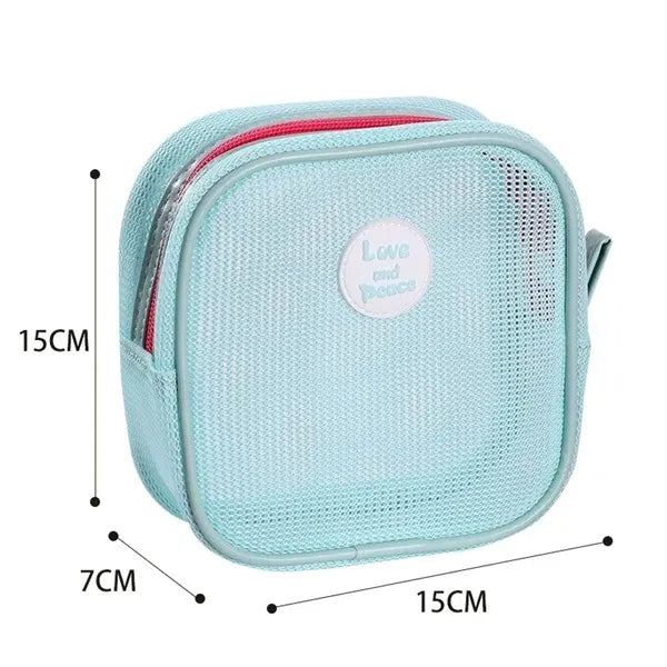 Mesh Cosmetic Bag