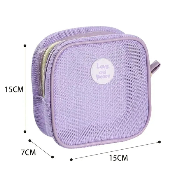 Mesh Cosmetic Bag