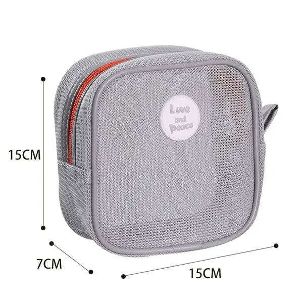 Mesh Cosmetic Bag