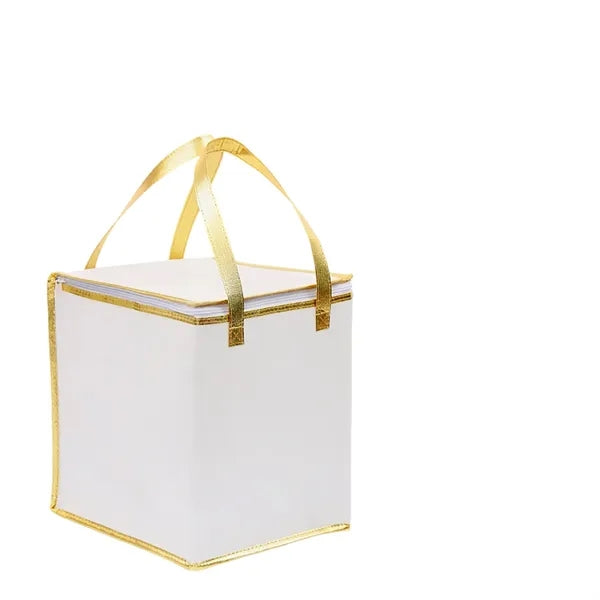 Insulated Zip Cooler Tote Bag
