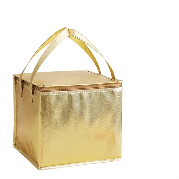 Insulated Zip Cooler Tote Bag