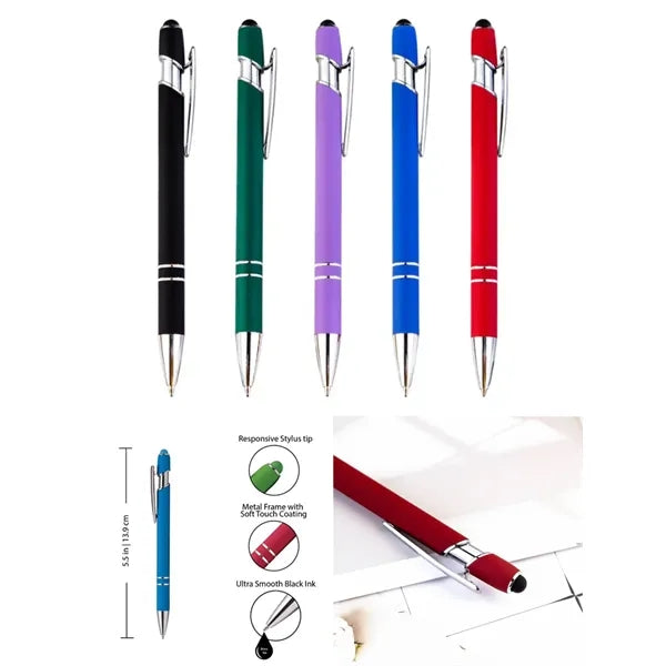 Soft Stylus Metal Pen