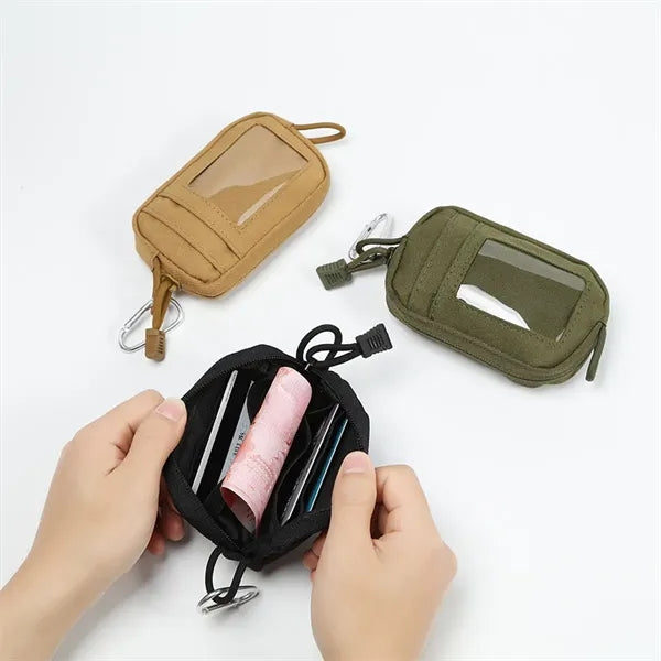 Multifunctional Card Holder Mini Coin And Earphone Bag