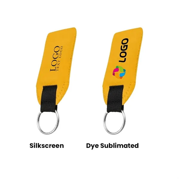 Neoprene Floating Keychain