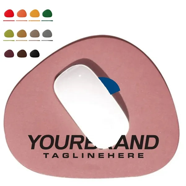 Leather Mouse Pad Small Waterproof Solid Color Simple