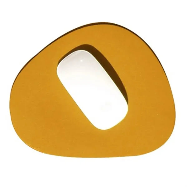 Leather Mouse Pad Small Waterproof Solid Color Simple