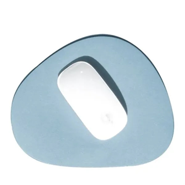Leather Mouse Pad Small Waterproof Solid Color Simple