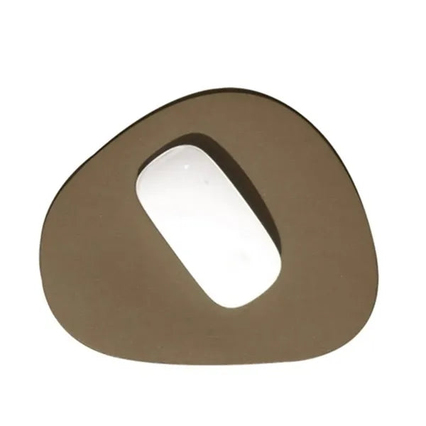 Leather Mouse Pad Small Waterproof Solid Color Simple